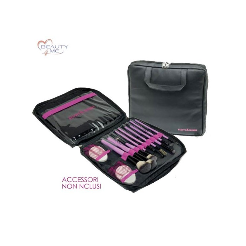 SET 19 PENNELLI MAKE UP TRUCCO PROFESSIONALE CON ASTUCCIO