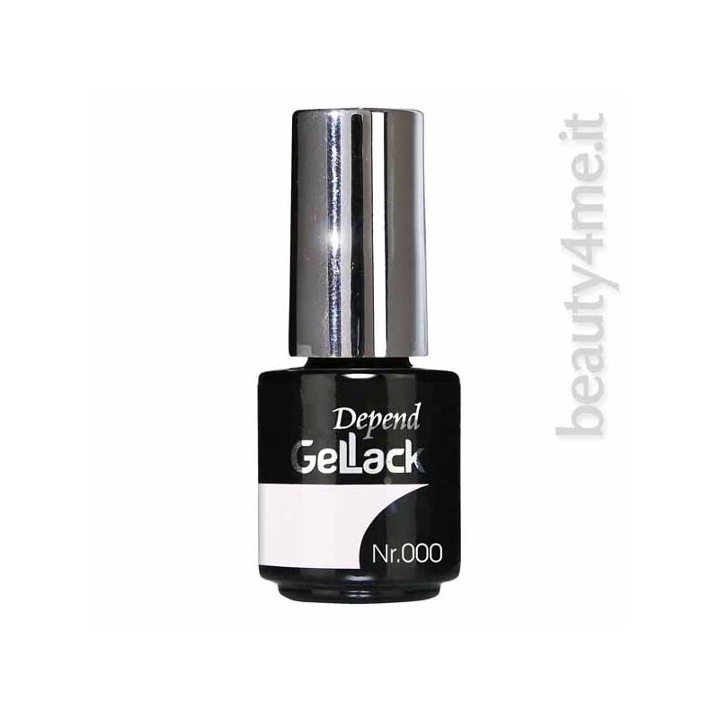 beauty4me depend gellack colore 000 smalto semipermanente