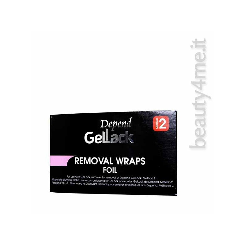 Beauty4me GelLack Removal Wraps Foil Depend