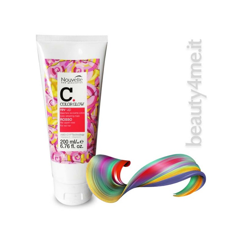 Beauty4me Nouvelle Rev Up Mask Rosso maschera colorante Beauty4me Nouvelle Rev Up Mask Rosso maschera colorante