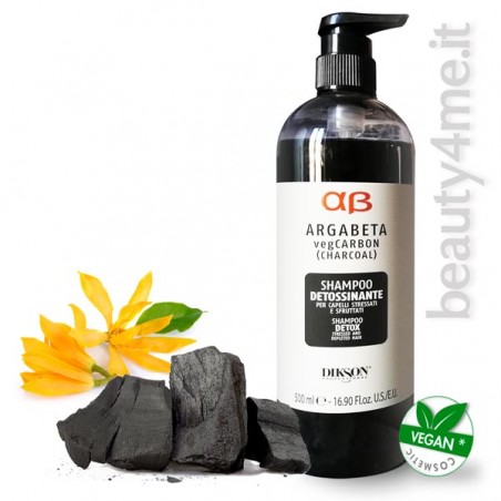 beauty4me dikson argabeta vegcarbon detossinante shampoo 500ml