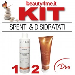 kit spenti disidratati beauty4me biofort alpha keratine