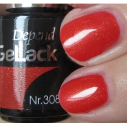 beauty4me Depend GelLack colore G308 smalto semipermanente