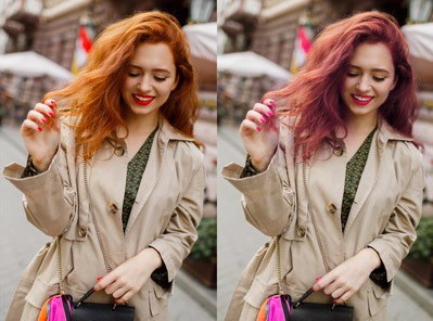 capelli rossi antigiallo